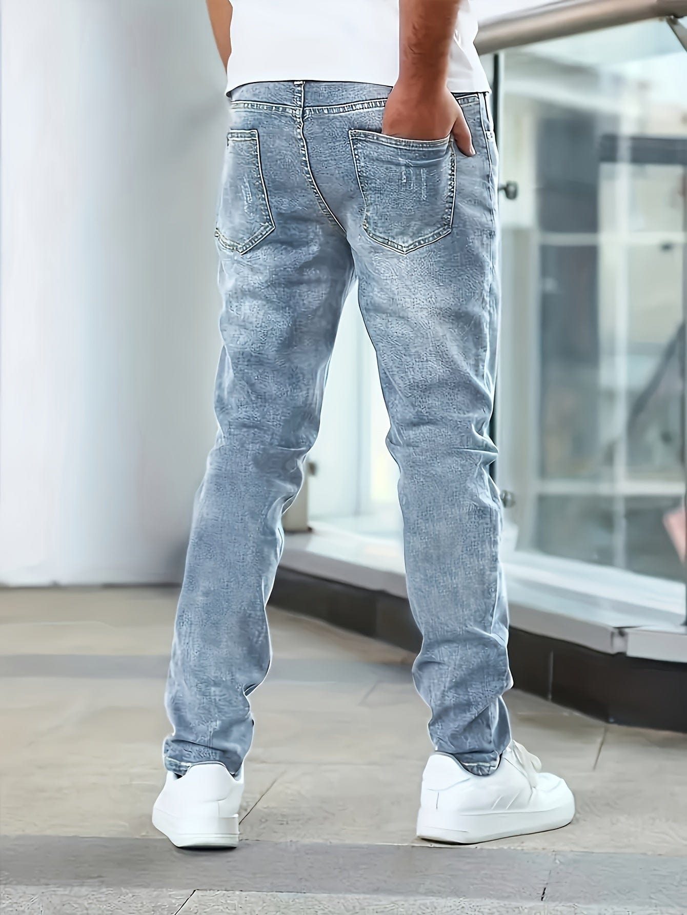 Antony|Jean décontracté extensible pour homme