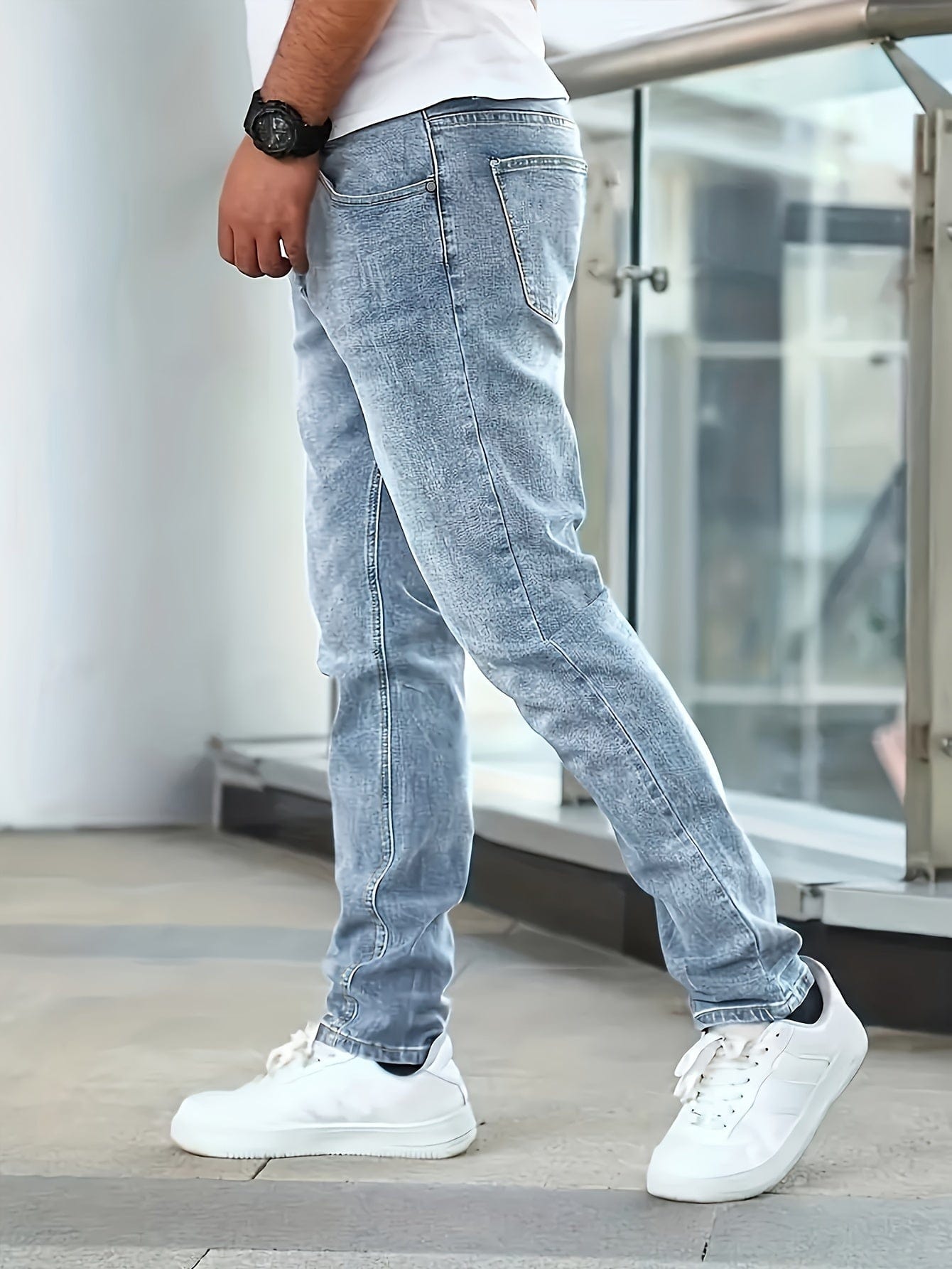 Antony|Jean décontracté extensible pour homme