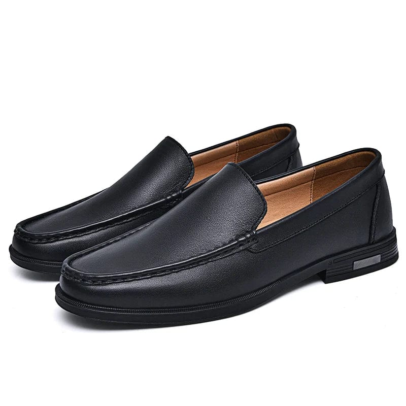 Victor|Mocassins en cuir véritable