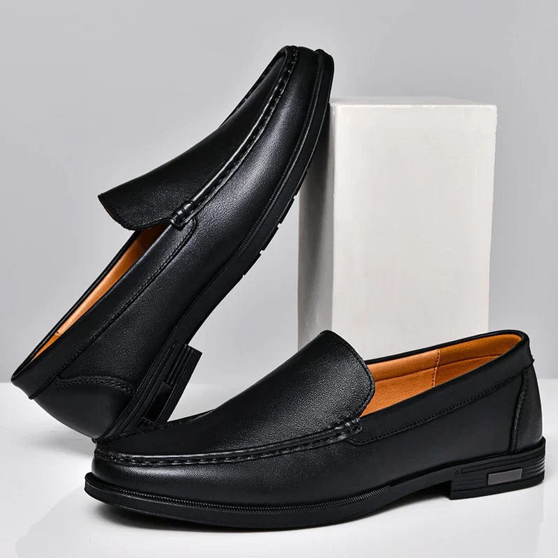 Victor|Mocassins en cuir véritable