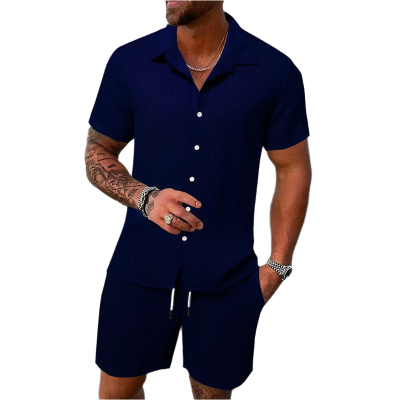 Quinton | 70%OFF Ensemble d'été moderne, respirant et polyvalent pour homme