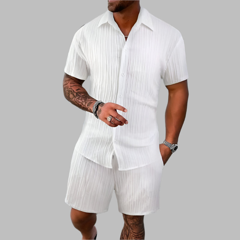 Quinton | 70%OFF Ensemble d'été moderne, respirant et polyvalent pour homme