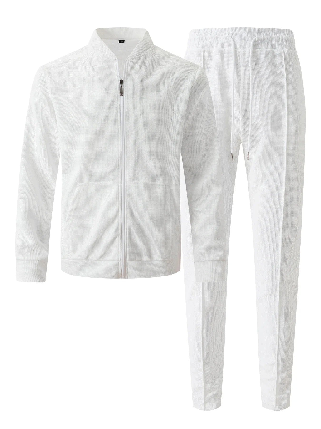 Ensemble 2 Pièces Zippé – Veste + Pantalon Homme