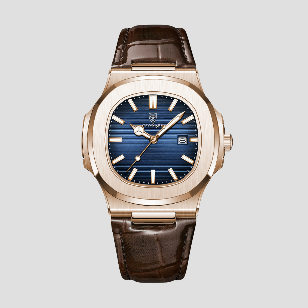 Maurin | Montre Raffinée avec Détail en Cuir