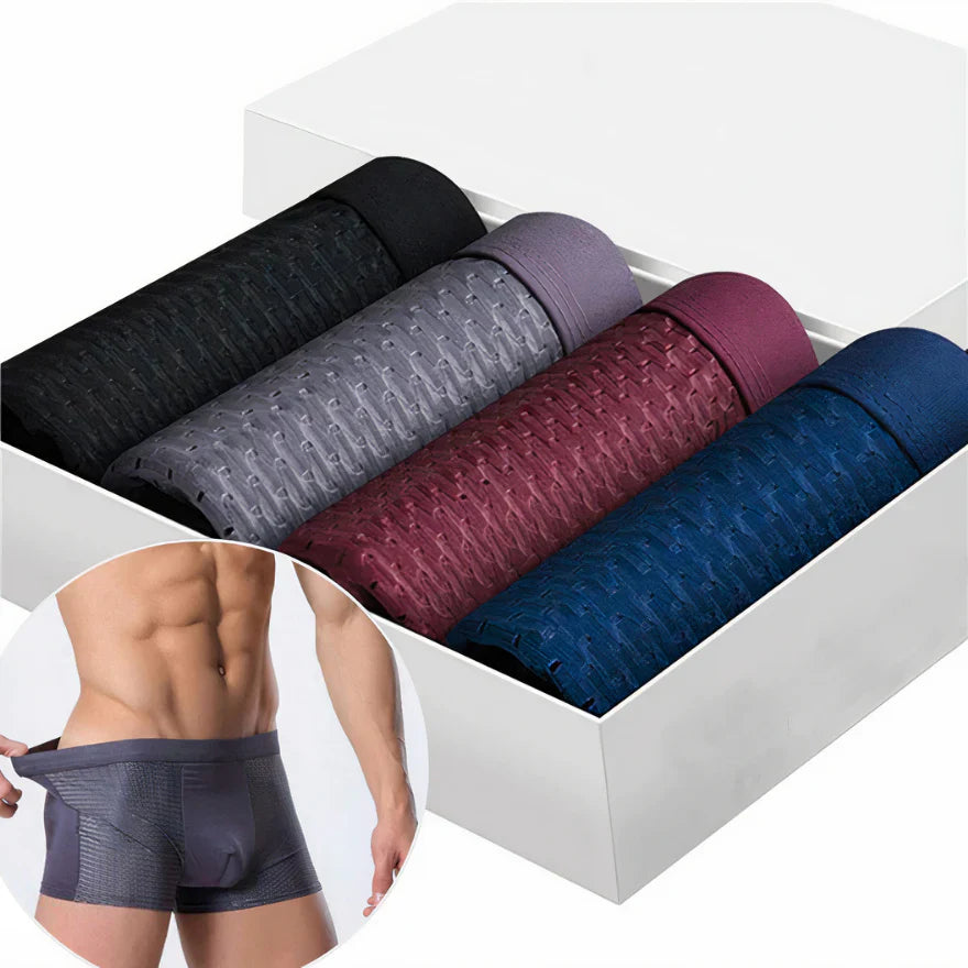 5 BOXER EN FIBRE DE BAMBOU - CONFORT TOUT AU LONG DE LA JOURNÉE 5 pcs.