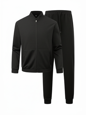 Ensemble 2 Pièces Zippé – Veste + Pantalon Homme