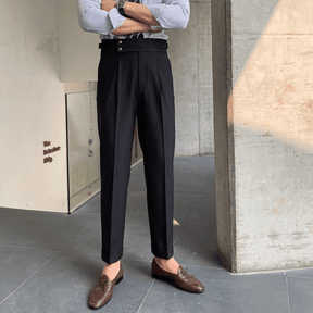 Pantalon Raffiné Élégant Taille Haute