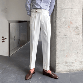 Pantalon Raffiné Élégant Taille Haute