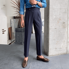 Pantalon Raffiné Élégant Taille Haute