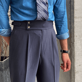 Pantalon Raffiné Élégant Taille Haute