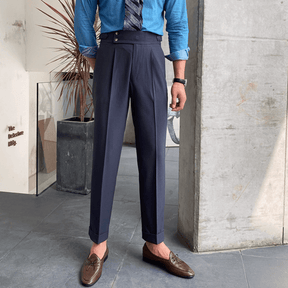 Pantalon Raffiné Élégant Taille Haute