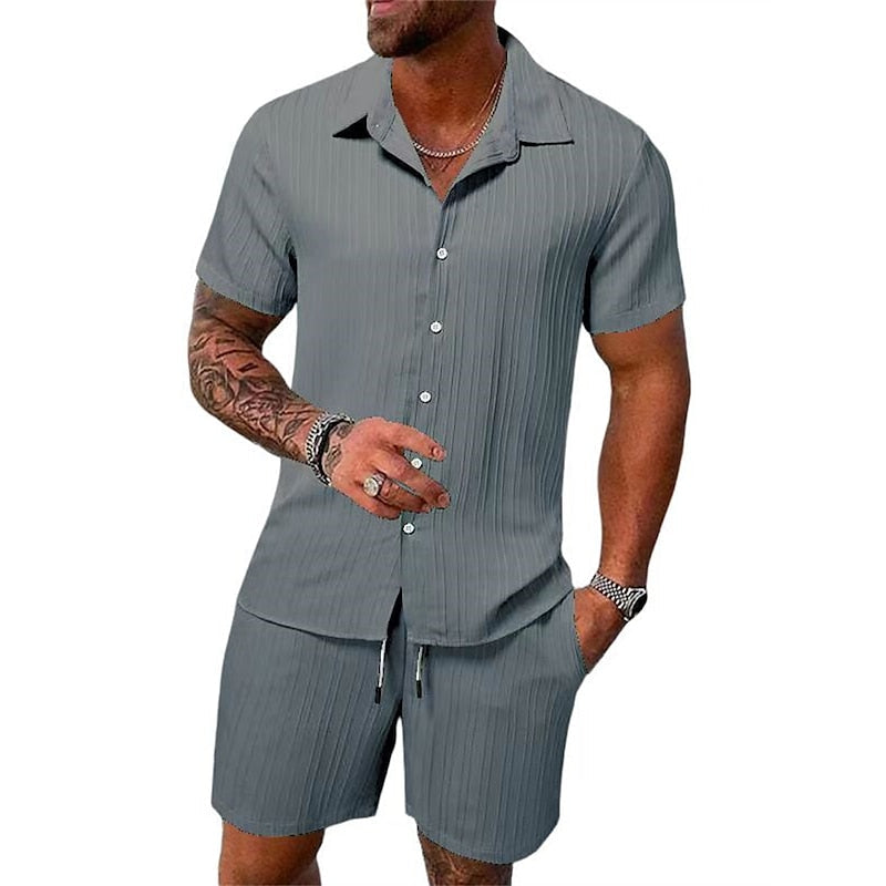 Quinton | 70%OFF Ensemble d'été moderne, respirant et polyvalent pour homme